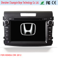 Bt Auriculares + Navegación GPS + Reproductor de DVD para Honda CRV 2012